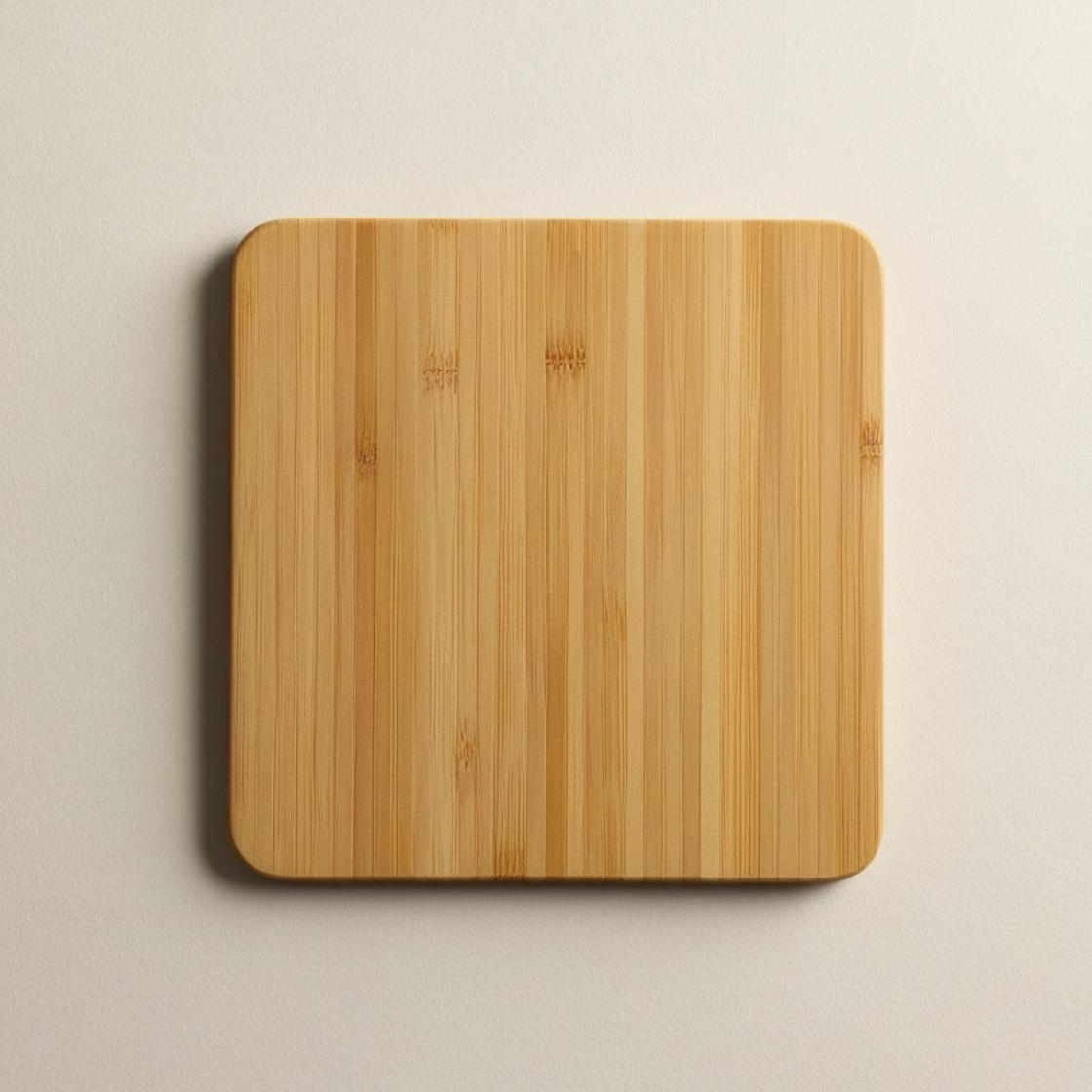 Bamboo Coaster Set
